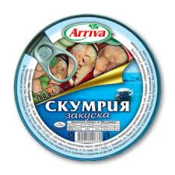 Арива скумрия закуска 160 гр