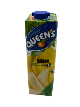 Сок Queens банан 1л