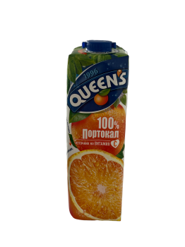 Сок Queens портокал 1л