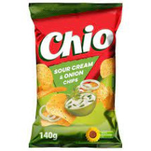 Чио чипс лук и сметана 140 гр