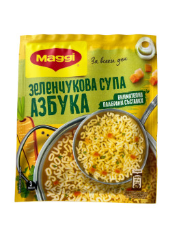 Maggi Зеленчукова супа Азбука 44гр