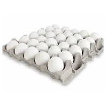 Яйца бели 20 броя кора